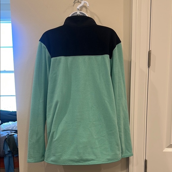 The North Face Mint Green and Black Fleece Pullover- XL - Picture 6 of 6